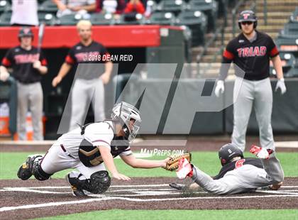 Thumbnail 3 in Triad @ St. Ignatius College Prep (IHSA Class 3A Semifinal)  photogallery.