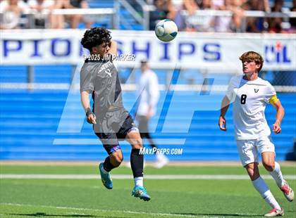 Thumbnail 3 in Vandegrift vs. Mesquite (UIL 6A Soccer Division II Final) photogallery.