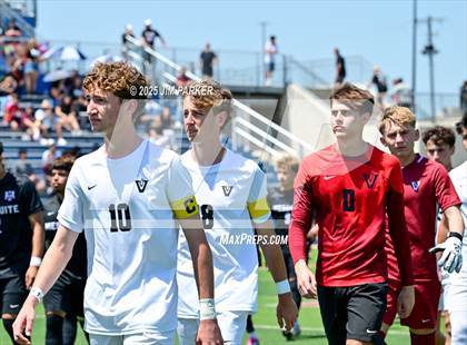 Thumbnail 3 in Vandegrift vs. Mesquite (UIL 6A Soccer Division II Final) photogallery.