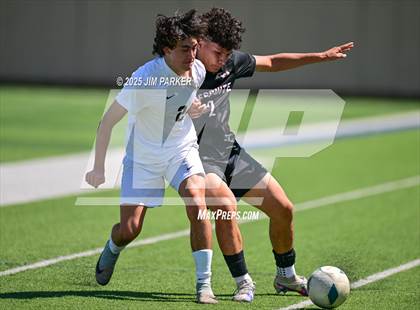 Thumbnail 1 in Vandegrift vs. Mesquite (UIL 6A Soccer Division II Final) photogallery.