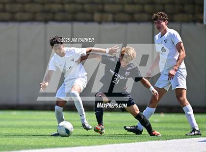 Thumbnail 1 in Vandegrift vs. Mesquite (UIL 6A Soccer Division II Final) photogallery.