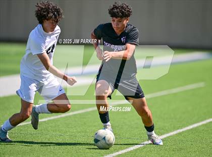 Thumbnail 3 in Vandegrift vs. Mesquite (UIL 6A Soccer Division II Final) photogallery.