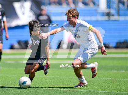 Thumbnail 2 in Vandegrift vs. Mesquite (UIL 6A Soccer Division II Final) photogallery.