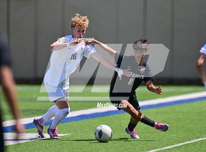 Thumbnail 1 in Vandegrift vs. Mesquite (UIL 6A Soccer Division II Final) photogallery.