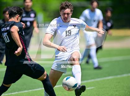 Thumbnail 2 in Vandegrift vs. Mesquite (UIL 6A Soccer Division II Final) photogallery.