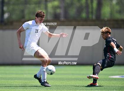Thumbnail 1 in Vandegrift vs. Mesquite (UIL 6A Soccer Division II Final) photogallery.