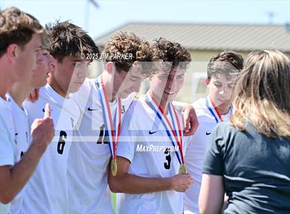 Thumbnail 2 in Vandegrift vs. Mesquite (UIL 6A Soccer Division II Final) photogallery.