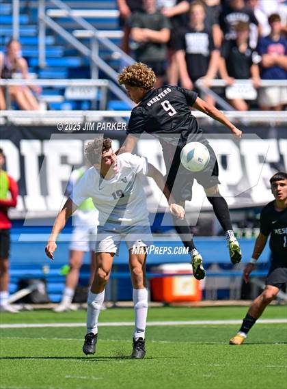 Thumbnail 3 in Vandegrift vs. Mesquite (UIL 6A Soccer Division II Final) photogallery.