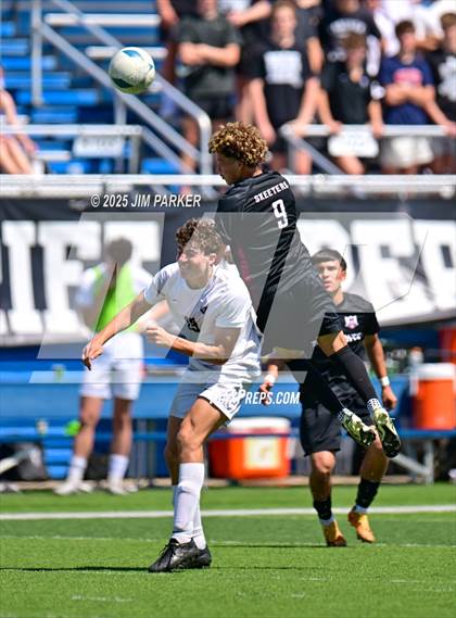 Thumbnail 1 in Vandegrift vs. Mesquite (UIL 6A Soccer Division II Final) photogallery.