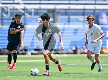 Thumbnail 1 in Vandegrift vs. Mesquite (UIL 6A Soccer Division II Final) photogallery.