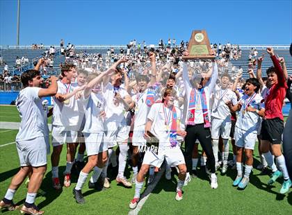 Thumbnail 1 in Vandegrift vs. Mesquite (UIL 6A Soccer Division II Final) photogallery.