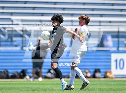 Thumbnail 2 in Vandegrift vs. Mesquite (UIL 6A Soccer Division II Final) photogallery.