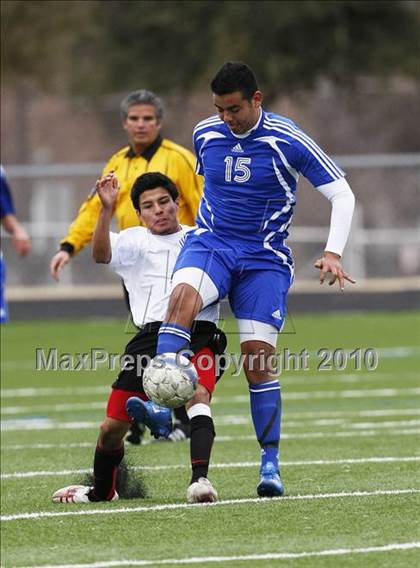 Thumbnail 2 in Mansfield Legacy vs. LakeView (Martin Invitational Soccer Tournament) photogallery.