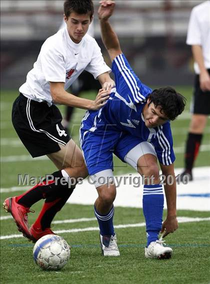 Thumbnail 2 in Mansfield Legacy vs. LakeView (Martin Invitational Soccer Tournament) photogallery.