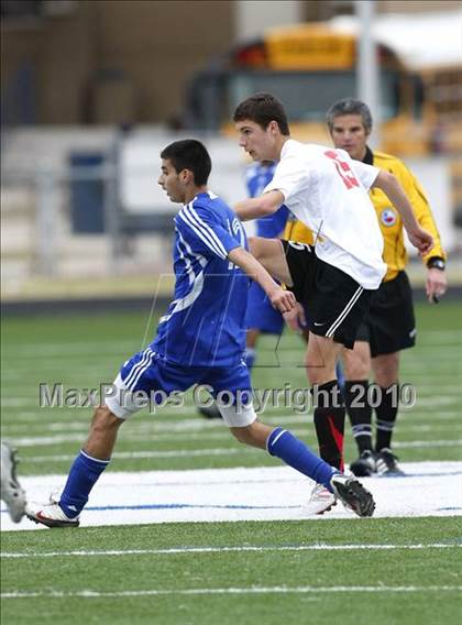 Thumbnail 3 in Mansfield Legacy vs. LakeView (Martin Invitational Soccer Tournament) photogallery.
