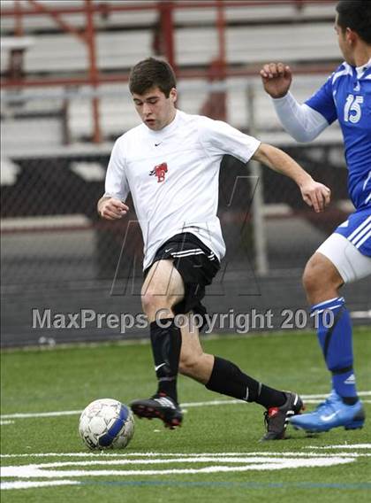 Thumbnail 2 in Mansfield Legacy vs. LakeView (Martin Invitational Soccer Tournament) photogallery.