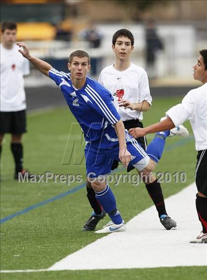 Thumbnail 1 in Mansfield Legacy vs. LakeView (Martin Invitational Soccer Tournament) photogallery.