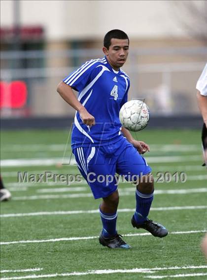 Thumbnail 3 in Mansfield Legacy vs. LakeView (Martin Invitational Soccer Tournament) photogallery.