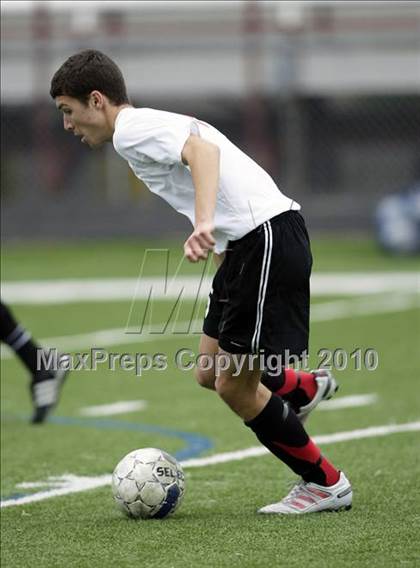 Thumbnail 3 in Mansfield Legacy vs. LakeView (Martin Invitational Soccer Tournament) photogallery.