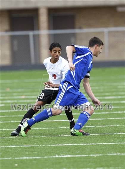 Thumbnail 2 in Mansfield Legacy vs. LakeView (Martin Invitational Soccer Tournament) photogallery.