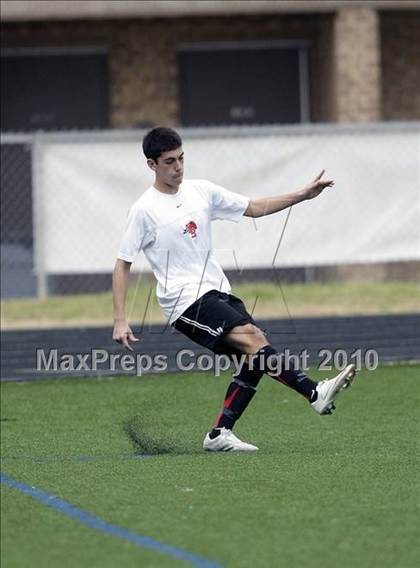 Thumbnail 1 in Mansfield Legacy vs. LakeView (Martin Invitational Soccer Tournament) photogallery.