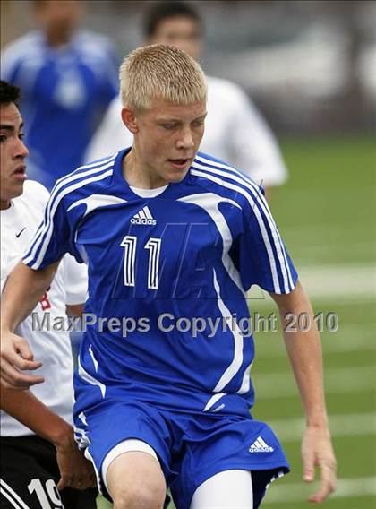 Thumbnail 1 in Mansfield Legacy vs. LakeView (Martin Invitational Soccer Tournament) photogallery.