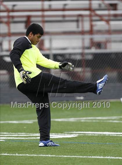 Thumbnail 2 in Mansfield Legacy vs. LakeView (Martin Invitational Soccer Tournament) photogallery.