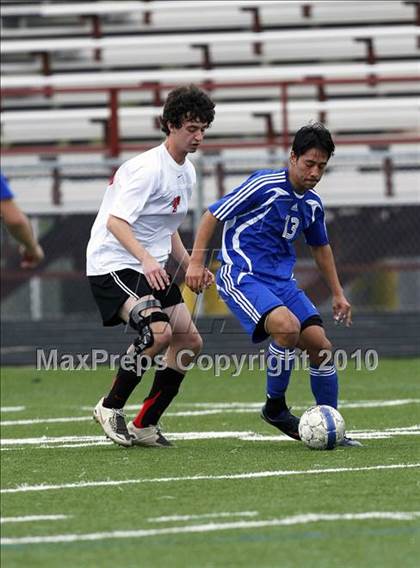 Thumbnail 2 in Mansfield Legacy vs. LakeView (Martin Invitational Soccer Tournament) photogallery.