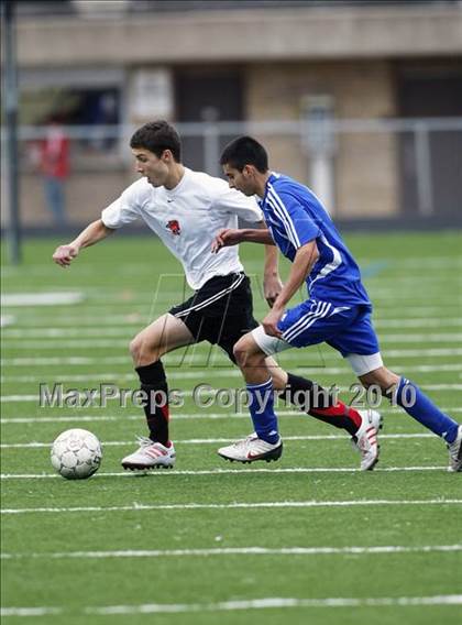 Thumbnail 1 in Mansfield Legacy vs. LakeView (Martin Invitational Soccer Tournament) photogallery.