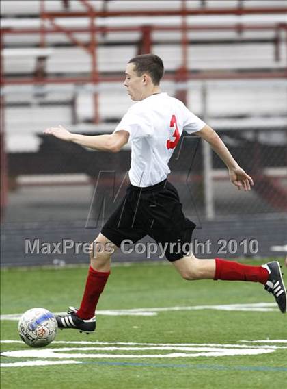 Thumbnail 1 in Mansfield Legacy vs. LakeView (Martin Invitational Soccer Tournament) photogallery.