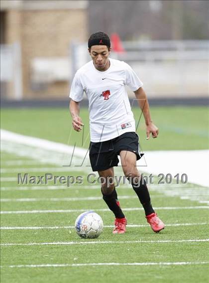 Thumbnail 3 in Mansfield Legacy vs. LakeView (Martin Invitational Soccer Tournament) photogallery.