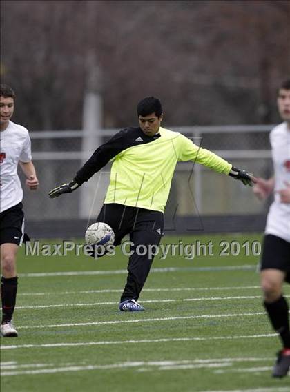 Thumbnail 3 in Mansfield Legacy vs. LakeView (Martin Invitational Soccer Tournament) photogallery.