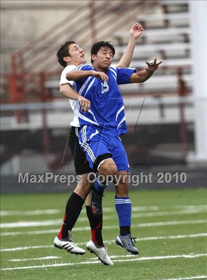 Thumbnail 2 in Mansfield Legacy vs. LakeView (Martin Invitational Soccer Tournament) photogallery.