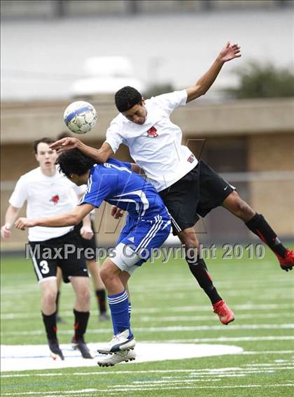 Thumbnail 1 in Mansfield Legacy vs. LakeView (Martin Invitational Soccer Tournament) photogallery.