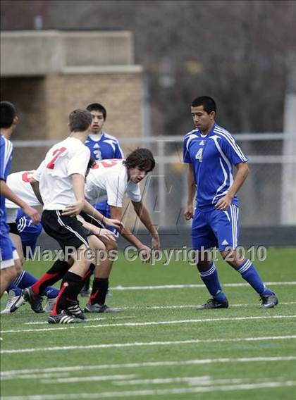 Thumbnail 2 in Mansfield Legacy vs. LakeView (Martin Invitational Soccer Tournament) photogallery.