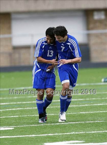 Thumbnail 2 in Mansfield Legacy vs. LakeView (Martin Invitational Soccer Tournament) photogallery.