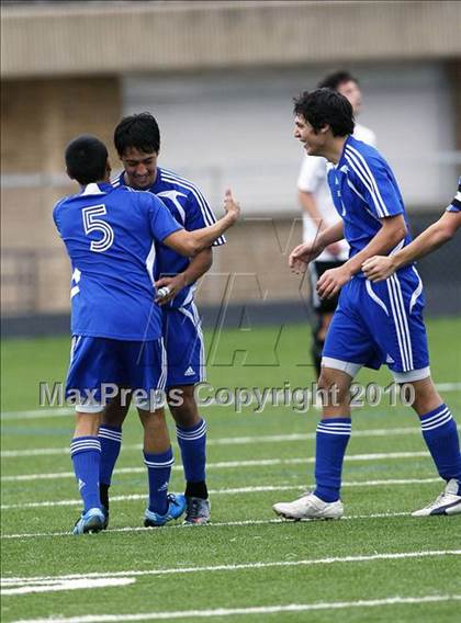 Thumbnail 2 in Mansfield Legacy vs. LakeView (Martin Invitational Soccer Tournament) photogallery.
