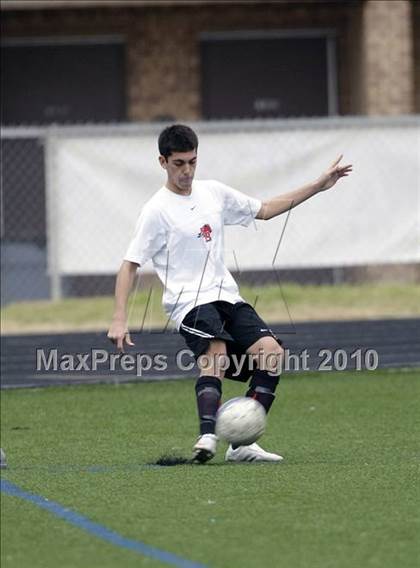 Thumbnail 3 in Mansfield Legacy vs. LakeView (Martin Invitational Soccer Tournament) photogallery.