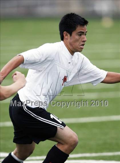 Thumbnail 1 in Mansfield Legacy vs. LakeView (Martin Invitational Soccer Tournament) photogallery.