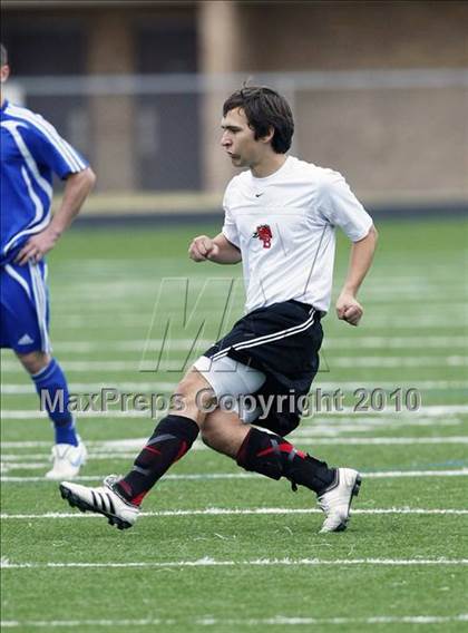 Thumbnail 3 in Mansfield Legacy vs. LakeView (Martin Invitational Soccer Tournament) photogallery.