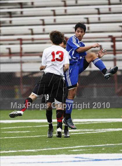 Thumbnail 2 in Mansfield Legacy vs. LakeView (Martin Invitational Soccer Tournament) photogallery.