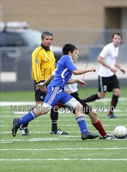 Thumbnail 1 in Mansfield Legacy vs. LakeView (Martin Invitational Soccer Tournament) photogallery.