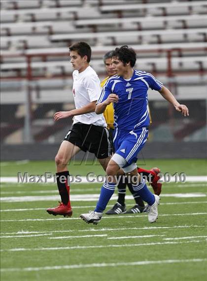 Thumbnail 2 in Mansfield Legacy vs. LakeView (Martin Invitational Soccer Tournament) photogallery.