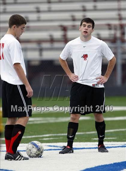 Thumbnail 2 in Mansfield Legacy vs. LakeView (Martin Invitational Soccer Tournament) photogallery.