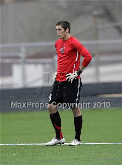 Thumbnail 1 in Mansfield Legacy vs. LakeView (Martin Invitational Soccer Tournament) photogallery.
