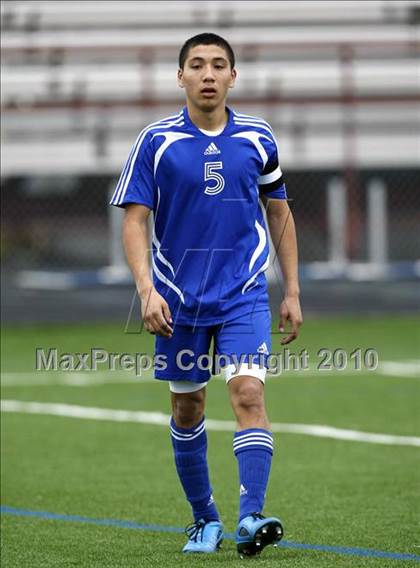 Thumbnail 1 in Mansfield Legacy vs. LakeView (Martin Invitational Soccer Tournament) photogallery.