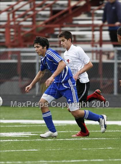Thumbnail 2 in Mansfield Legacy vs. LakeView (Martin Invitational Soccer Tournament) photogallery.