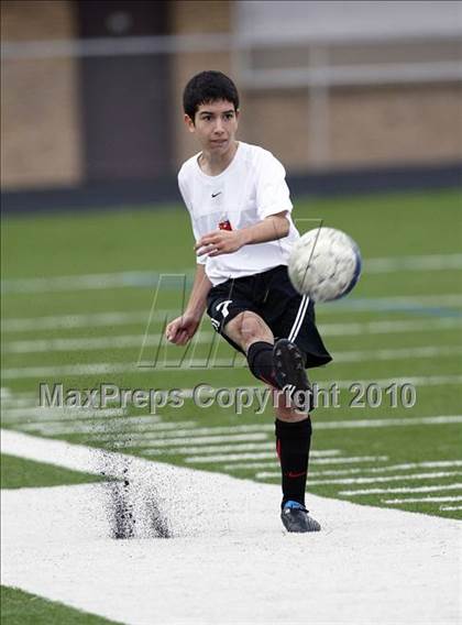 Thumbnail 2 in Mansfield Legacy vs. LakeView (Martin Invitational Soccer Tournament) photogallery.