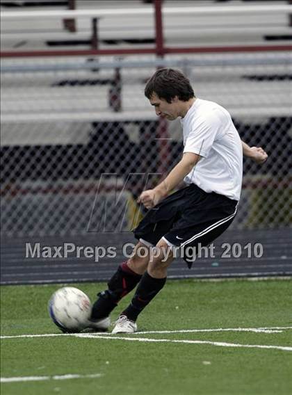 Thumbnail 3 in Mansfield Legacy vs. LakeView (Martin Invitational Soccer Tournament) photogallery.