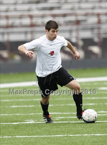 Thumbnail 1 in Mansfield Legacy vs. LakeView (Martin Invitational Soccer Tournament) photogallery.